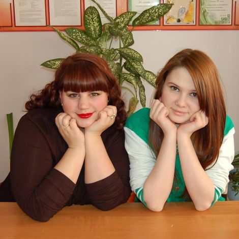 Анастасия Марченко и Мария Безбокова. Анастасия Марченко и Мария Безбокова