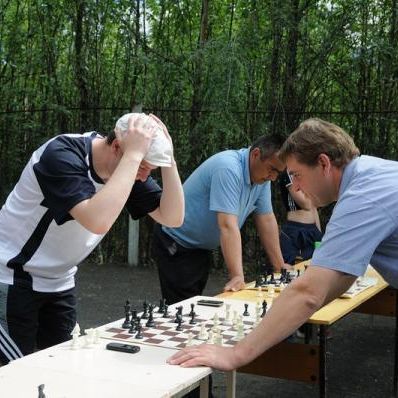 Шахматисты. Автор фото: И. А. Жданов.